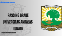 Passing grade universitas andalas