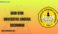 skor utbk universitas jenderal soedirman