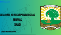 rata rata nilai snbp universitas andalas