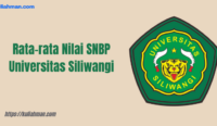 Rata-rata Nilai SNBP UNSIL