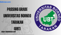 Passing grade universitas borneo tarakan