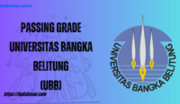 Passing grade universitas bangka belitung