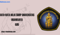 rata-rata nilai snbp universitas brawijaya