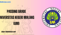 passing grade universitas negeri malang
