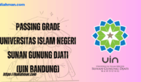 passing grade universitas islam negeri sunan gunung djati